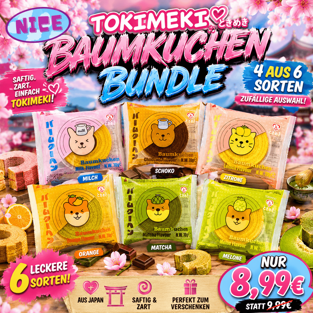 Tokimeki Baumkuchen Bundle