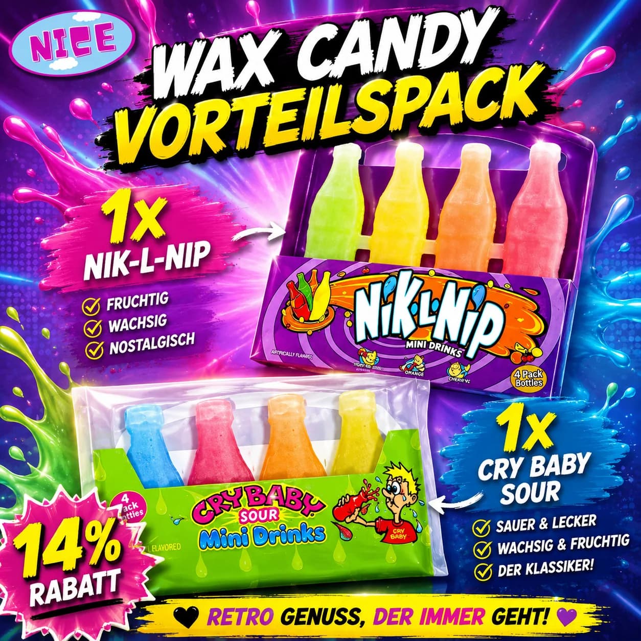 Wax Candy Vorteilspack
