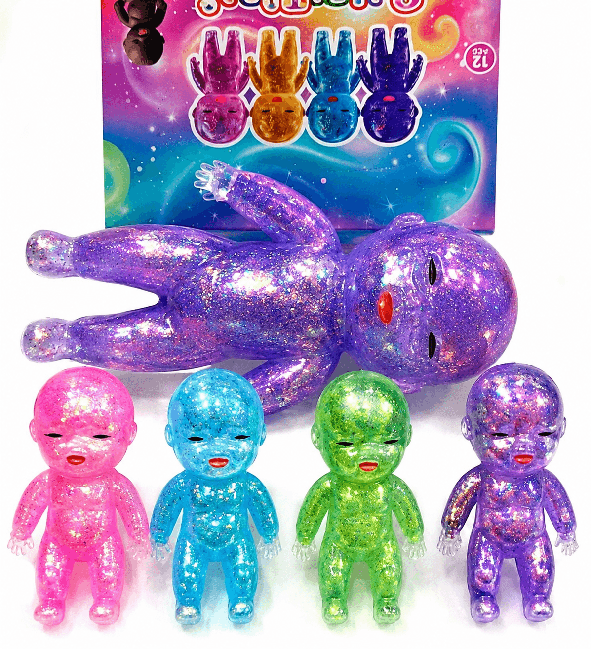 Glitter Baby Sugar Squishy (13.5cm)