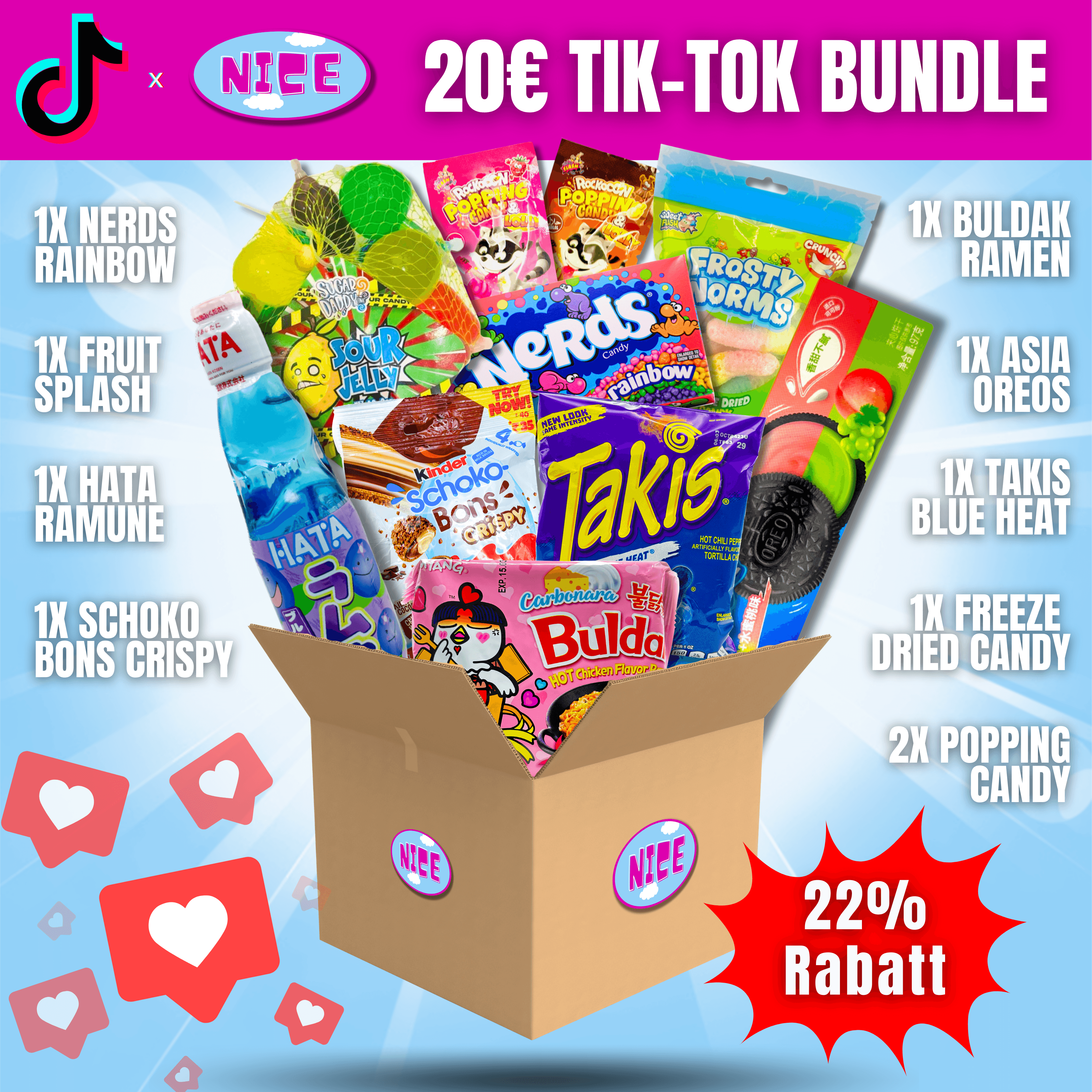 🔥 20€ TikTok Bundle (10 Produkte)