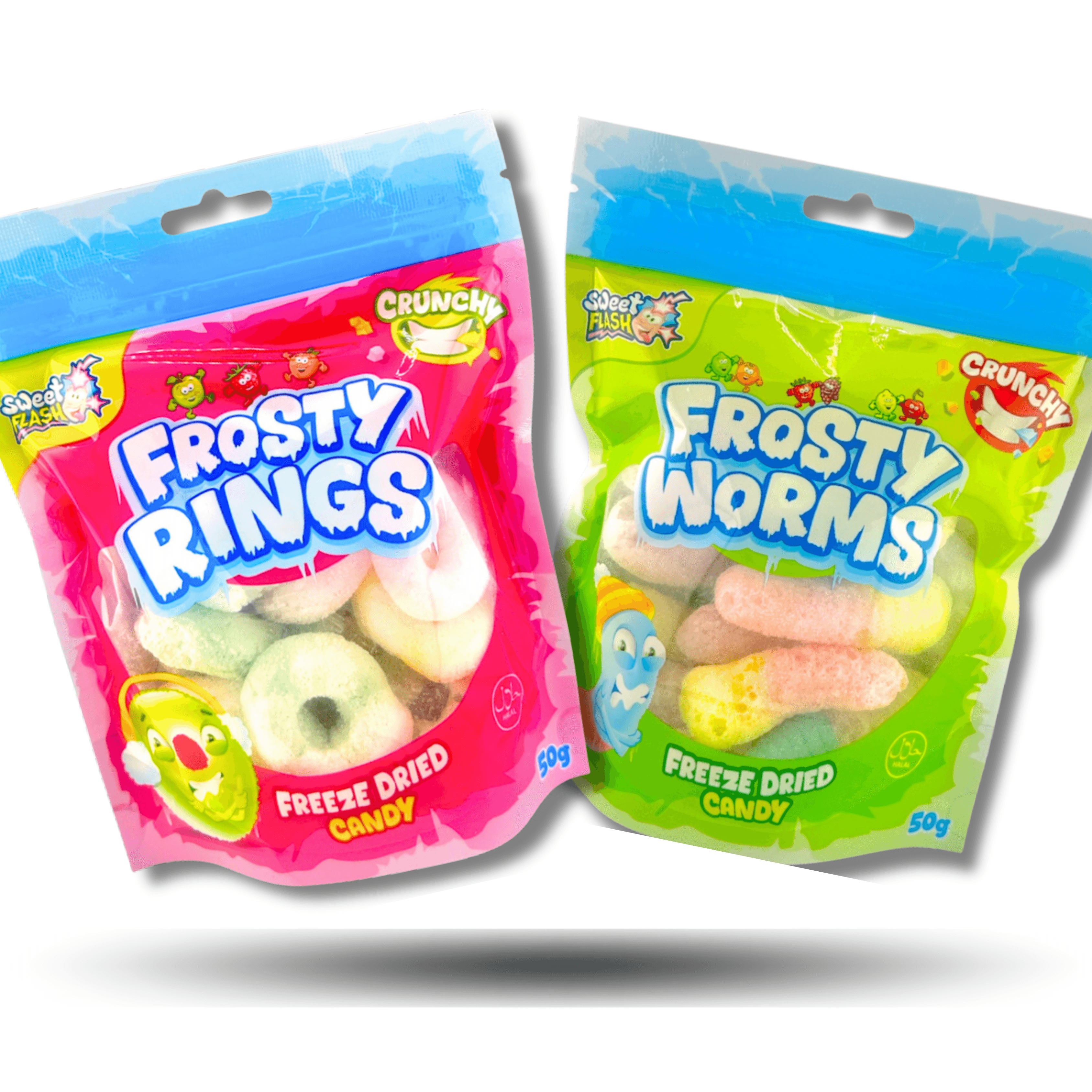 ❄️🍬 Frosty Rings & Frosty Worms