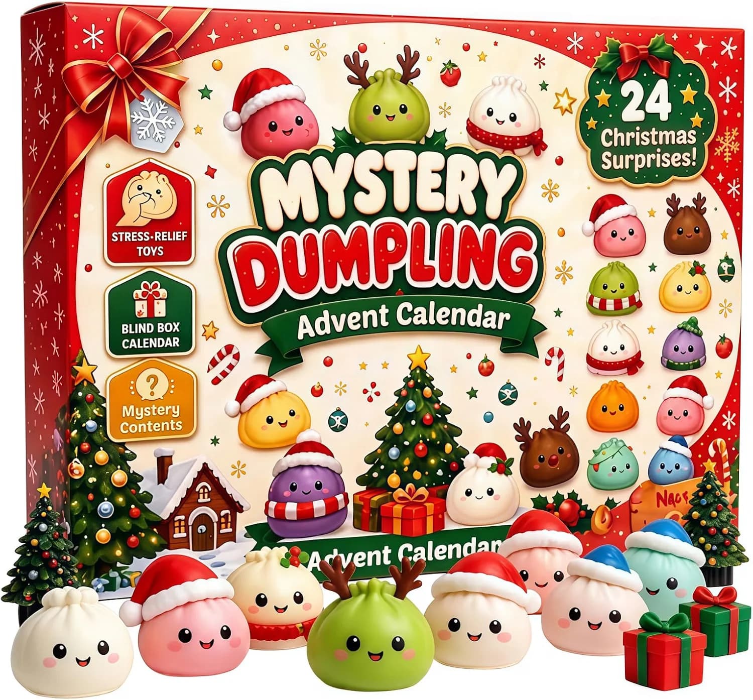 Dumpling Squishy Adventskalender