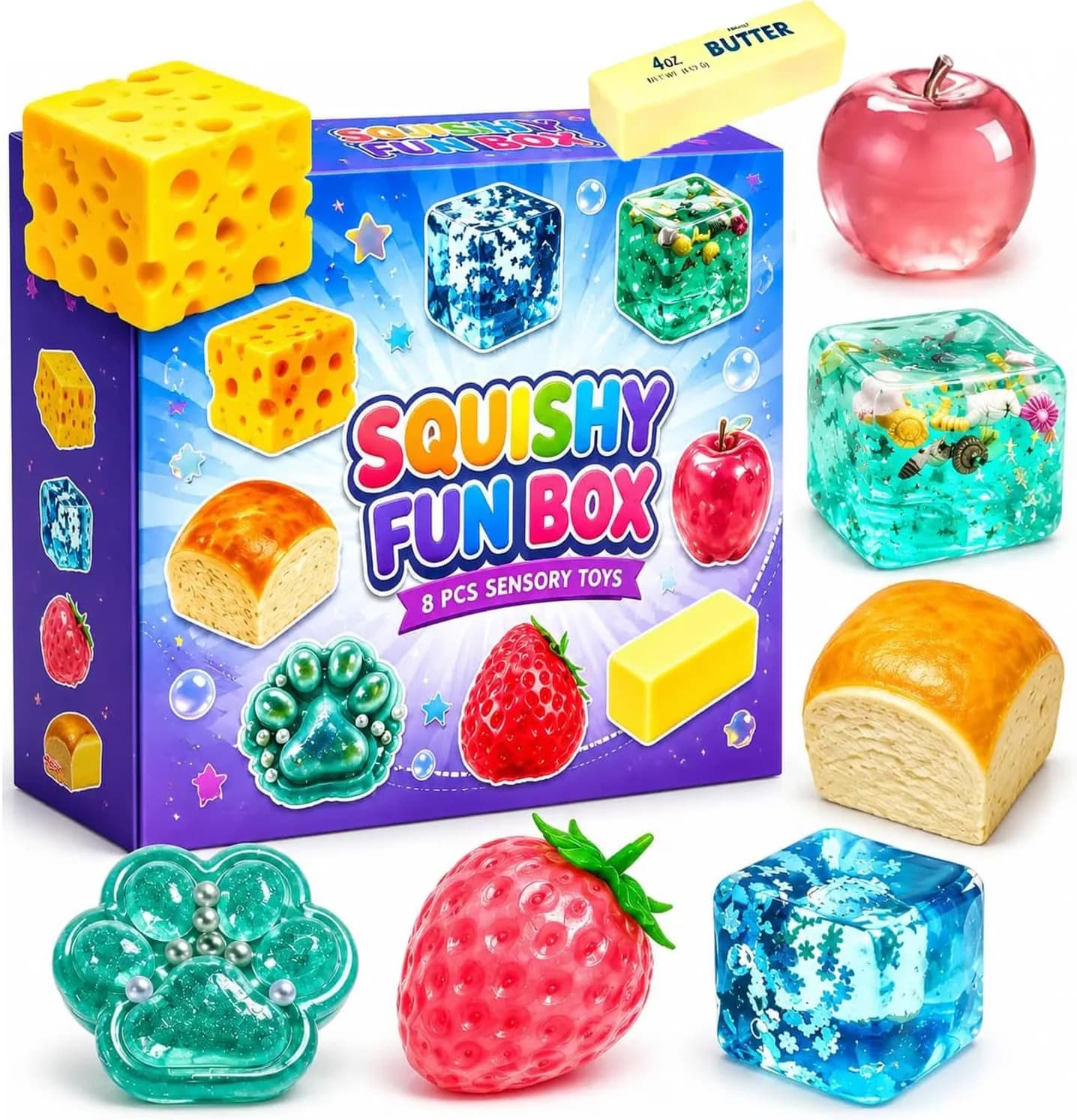 Squishy Fun-Box 2 (8 virale Squishies)