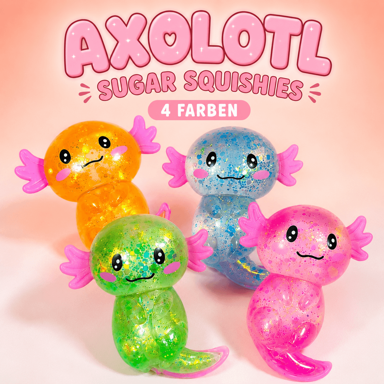 Axolotl Sugar Squishy