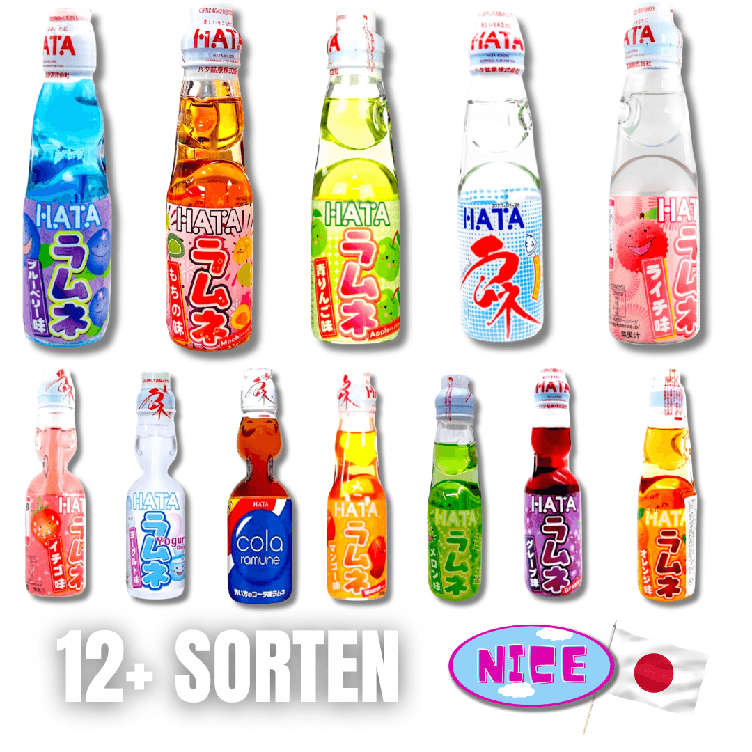 🍹 Hata Ramune – Japanische Kult-Limonade mit Kugelverschluss