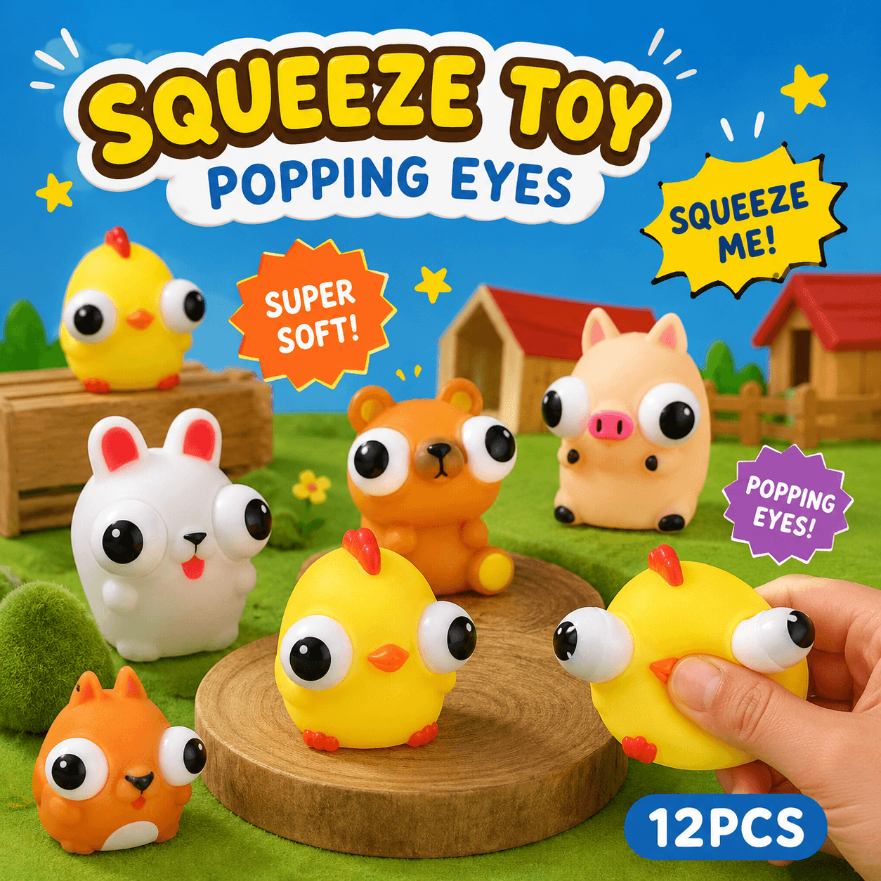 Popping Eyes Squishy