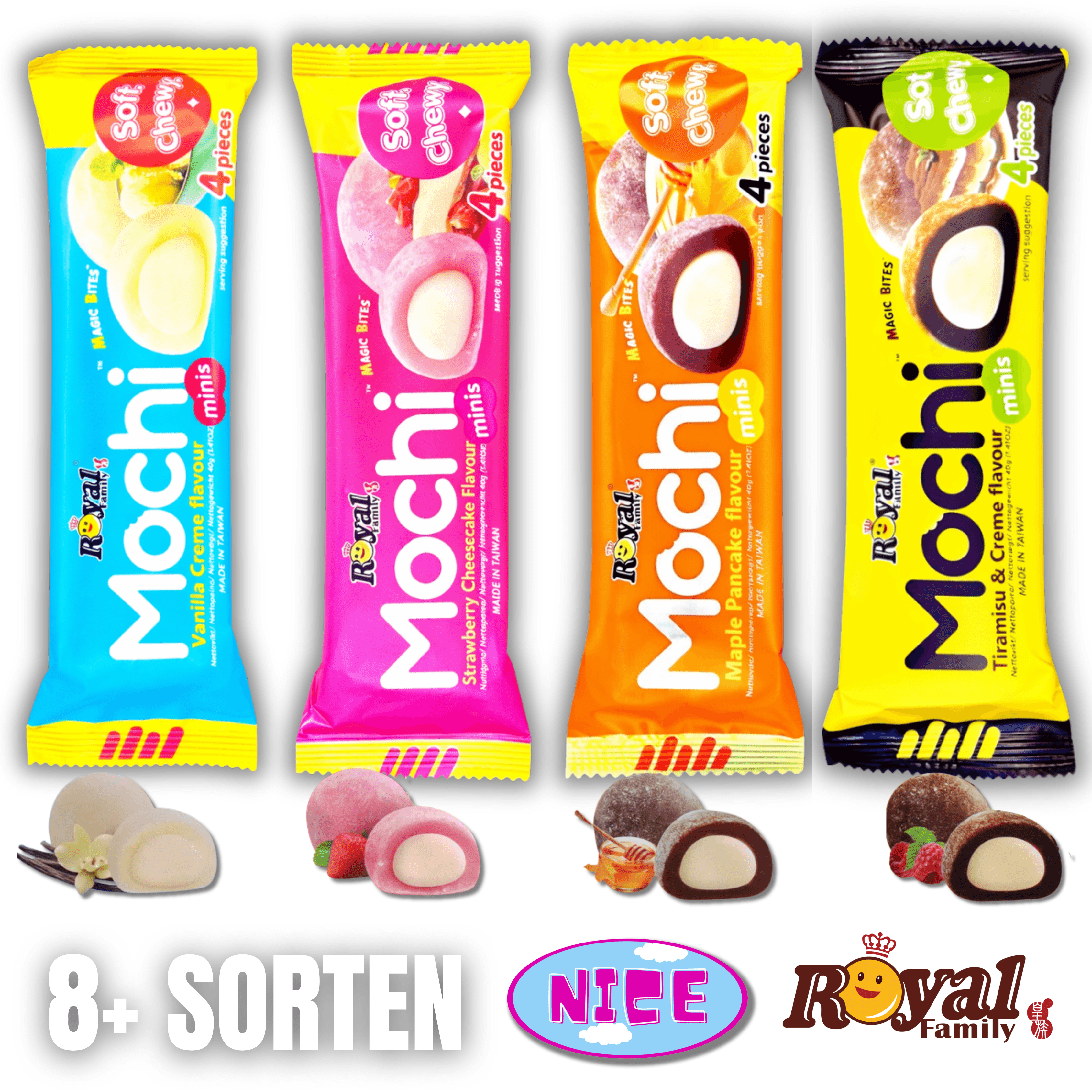 Royal Family Mochi Minis – Cremiger Genuss aus Taiwan 🍡✨