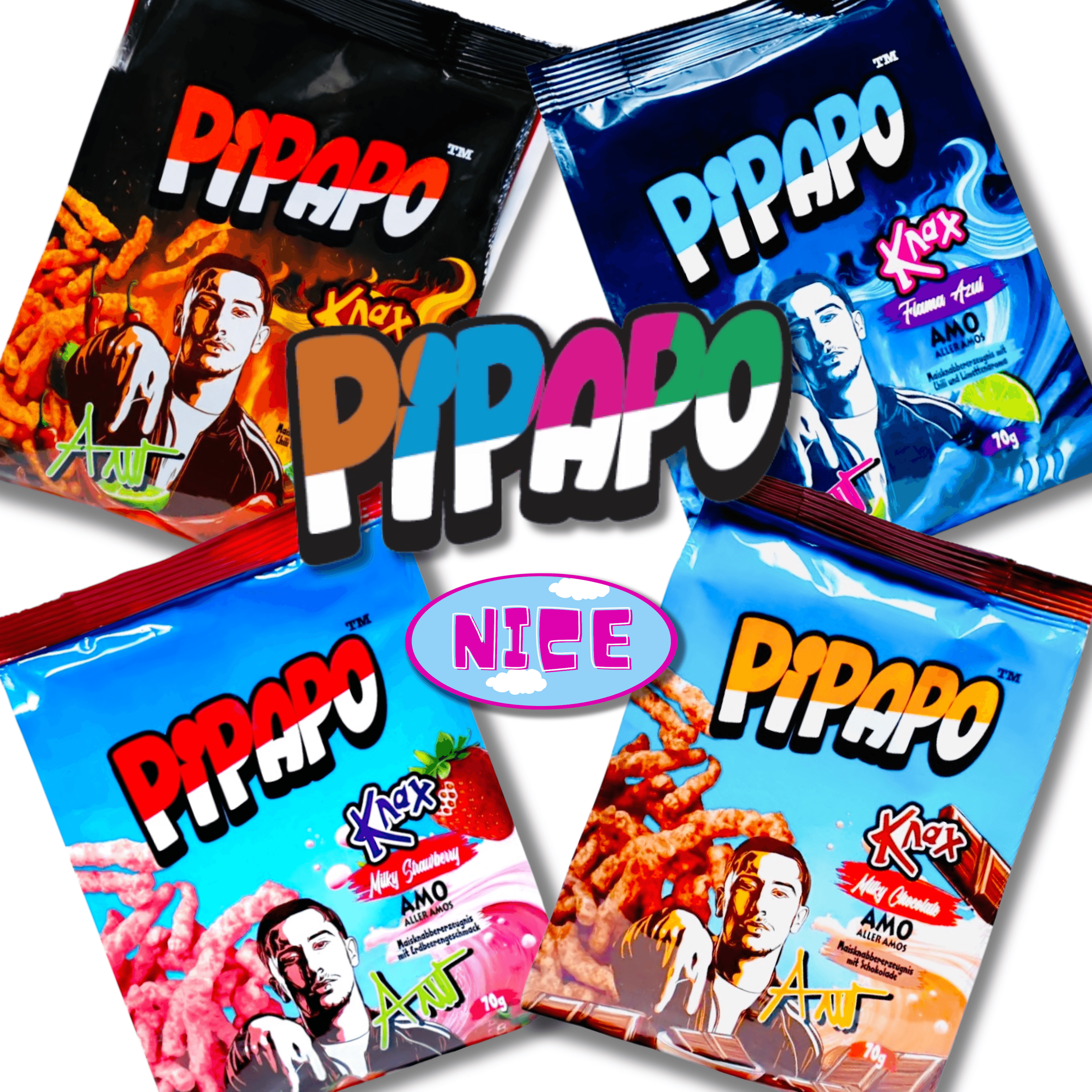 🌀 Pipapo Knax – die Snacks von AMO