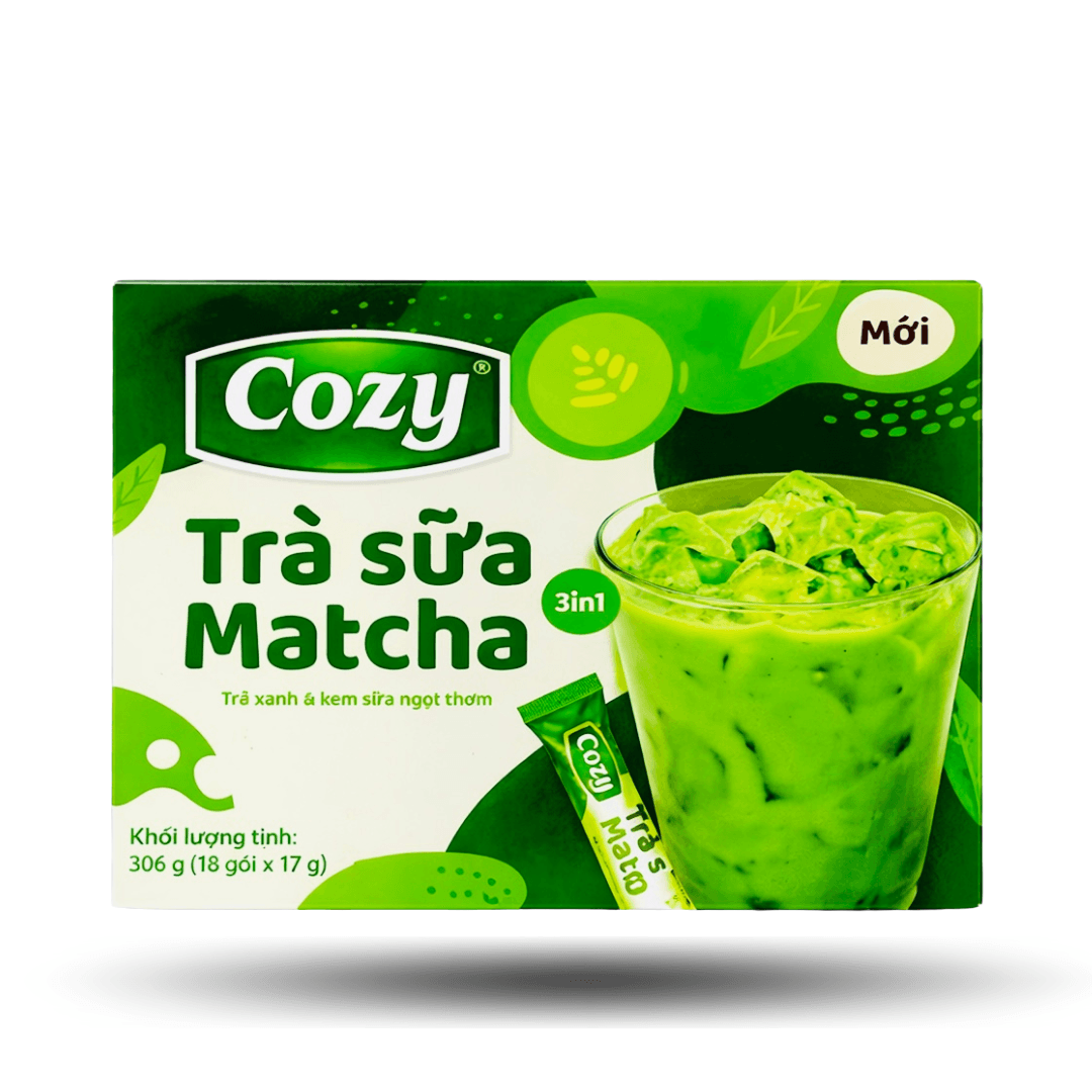 🍵🍃🥛Cozy Matcha Pulver 3in1 – Instant Matcha Milchtee