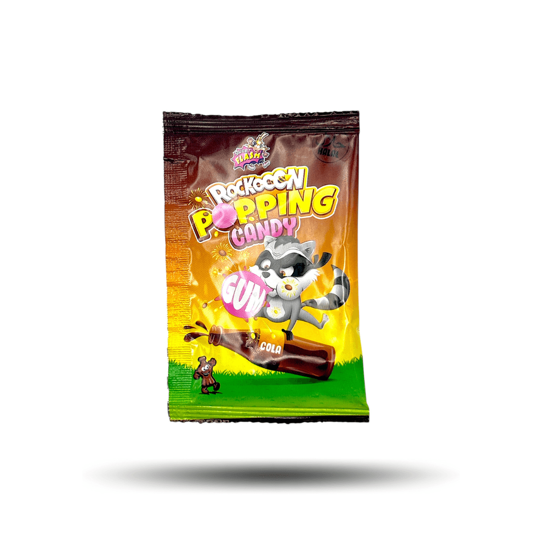 🚀 Rockcoon Popping Candy mit Kaugummi