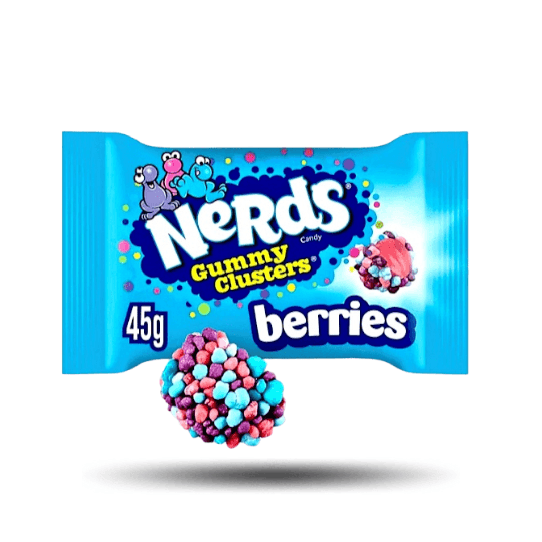 🍬 Nerds Gummy Clusters Berries & Fruits – 45 g