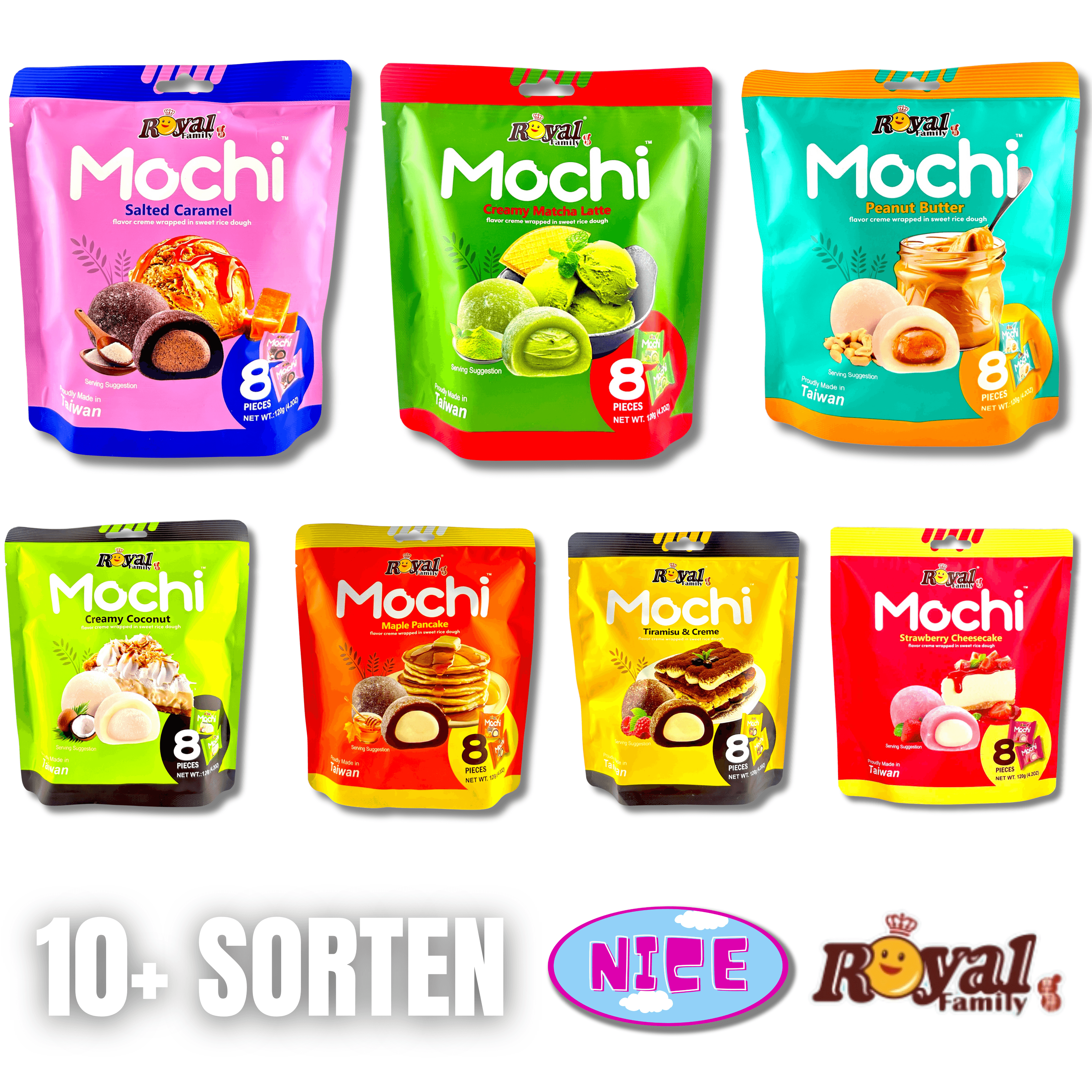 🍡✨ Royal Family Mochi