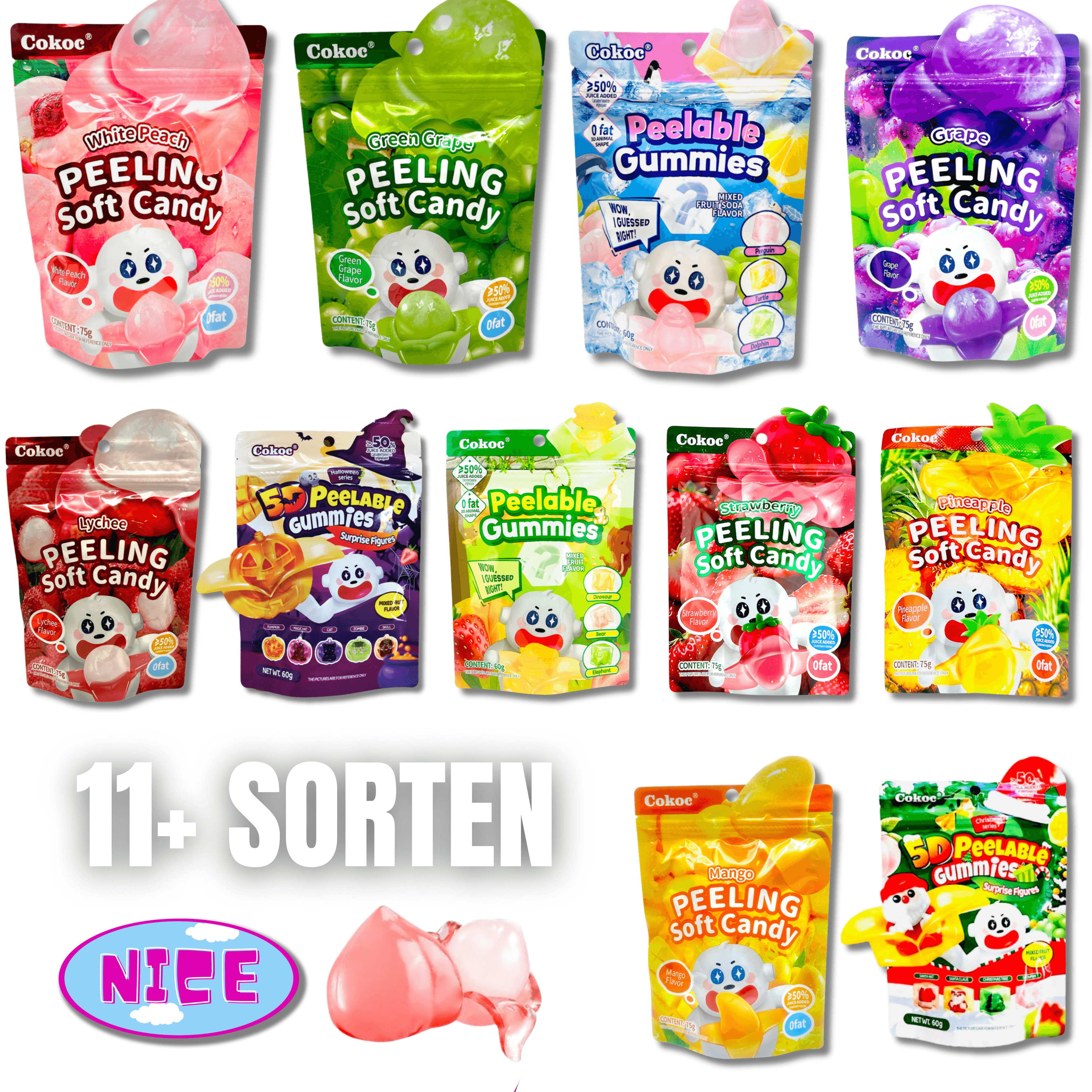 Cokoc Peeling Candies & Gummies