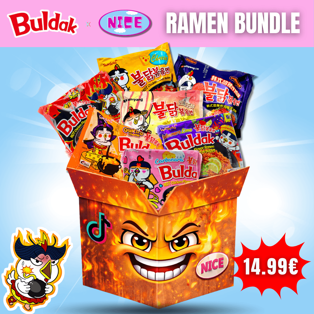 Samyang Buldak Ramen Bundle 🍜🇰🇷🩷