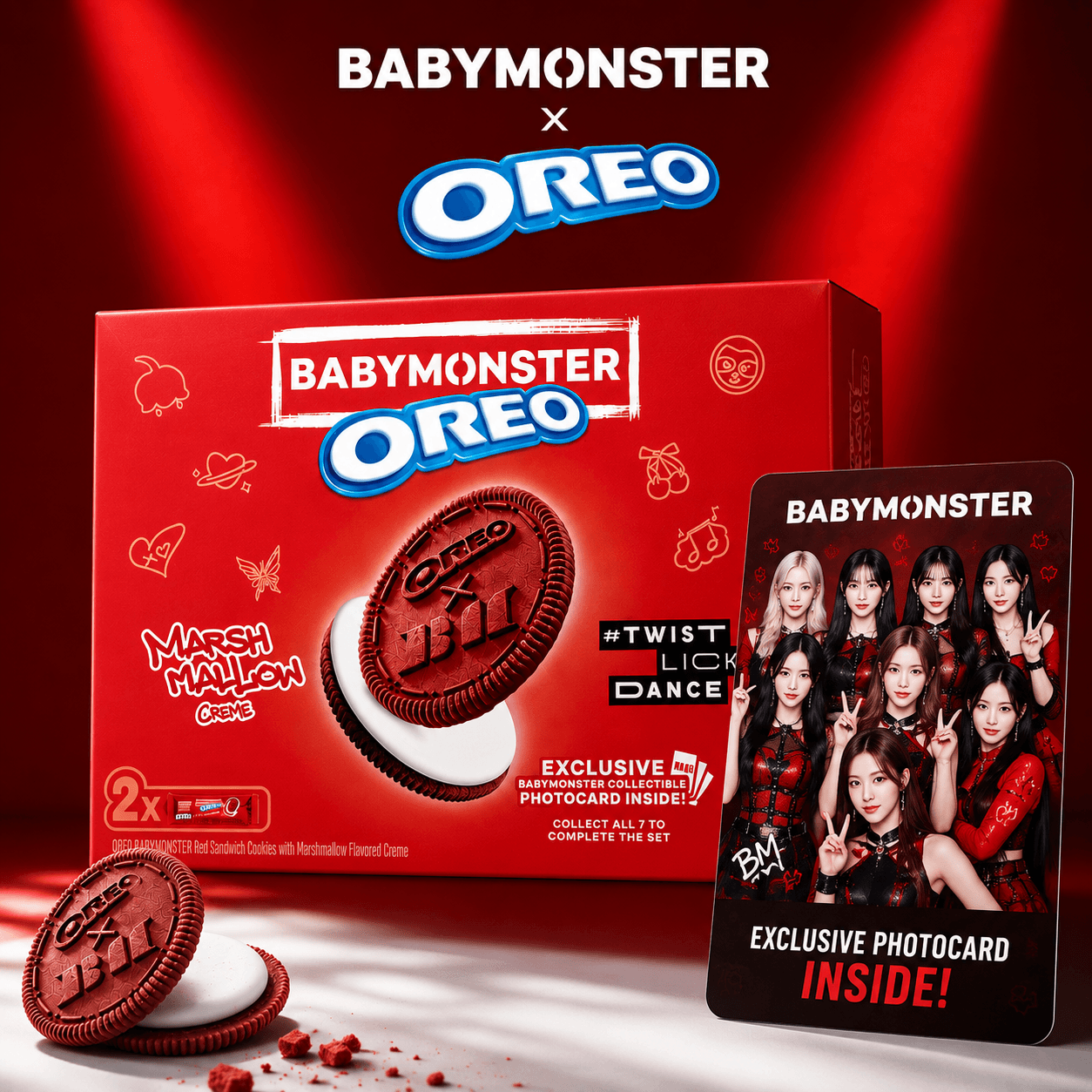 Oreo Babymonster Edition mit Marshmallow Creme