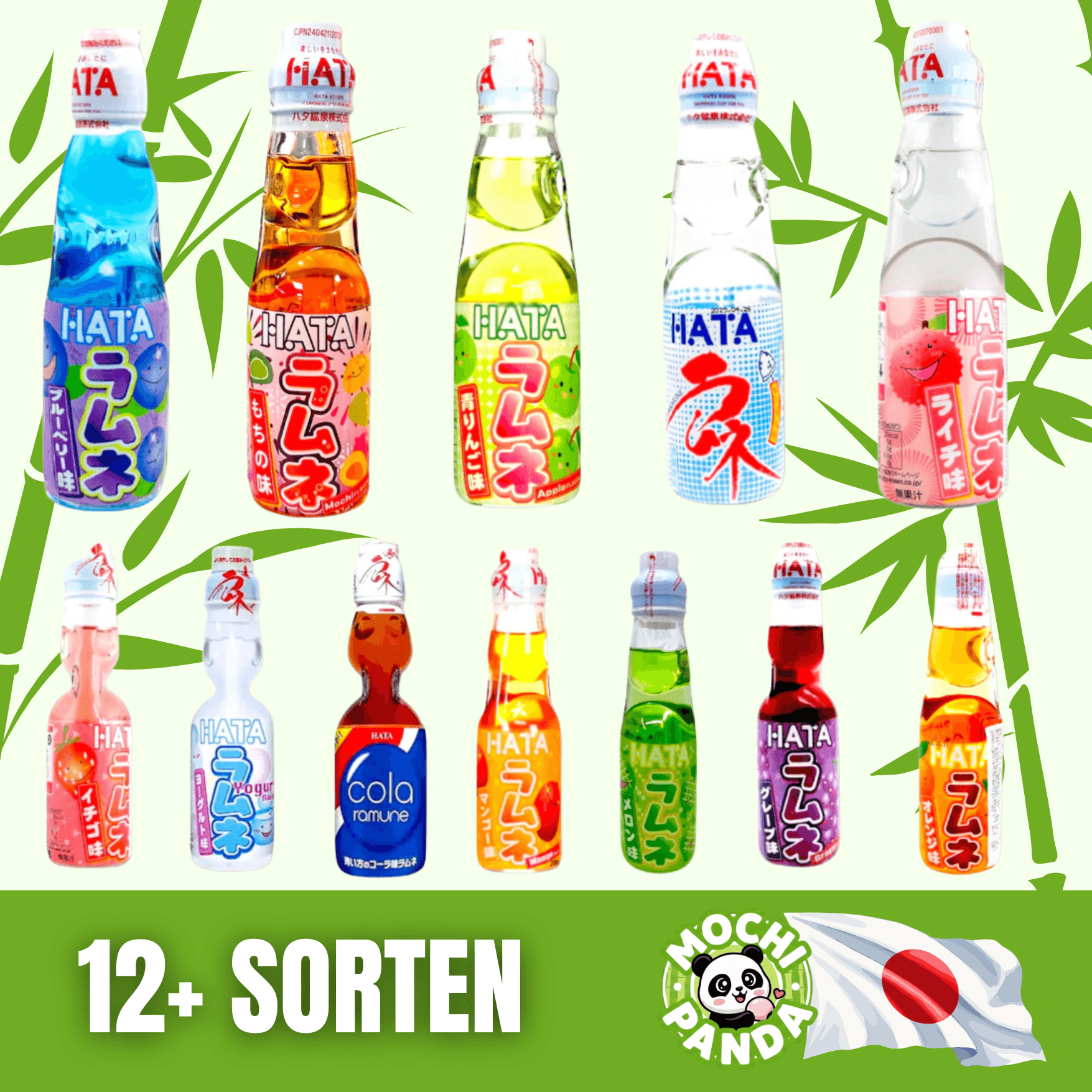 🍹 Hata Ramune – Japanische Kult-Limonade mit Kugelverschluss