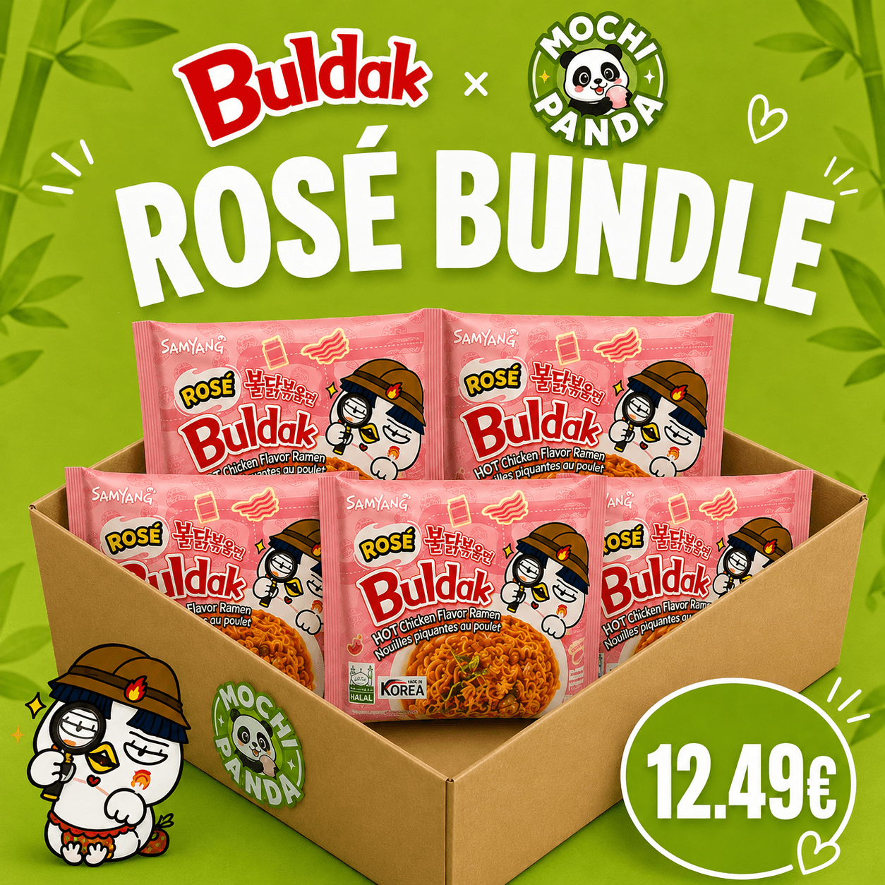 5x Samyang Buldak Rosé (Vorteilspack)
